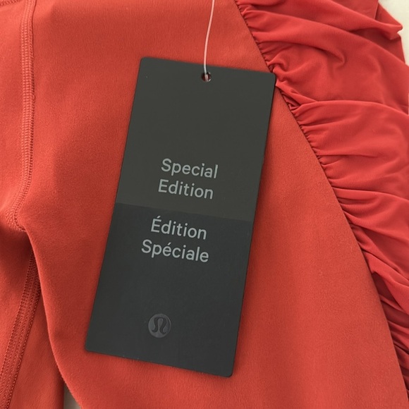 lululemon athletics align hr pant ruched cayenne High-Waisted Leggings Sz 8 NWT - Picture 9 of 14